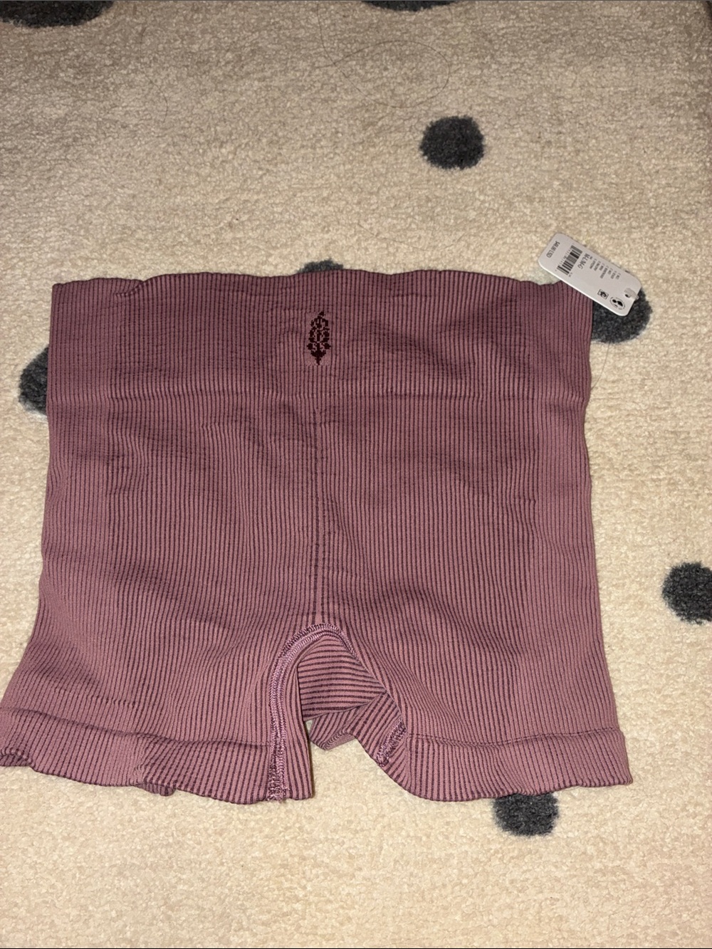 Free people Ribbed Bike Shorts - Mauve